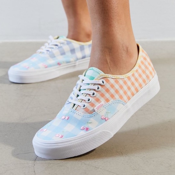 Vans authentic gingham block sneaker - Picture 1 of 5
